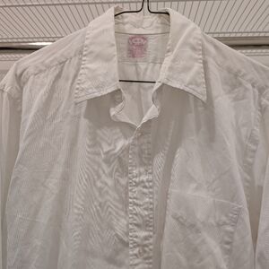 Brooks Brothers White Button Down Shirt